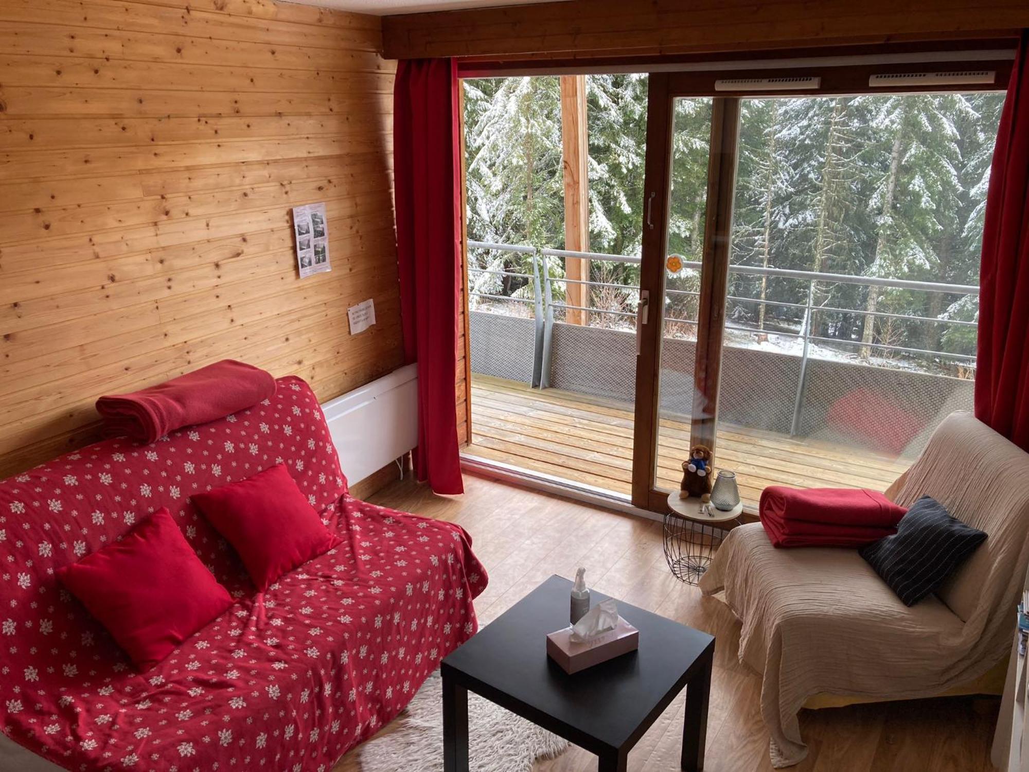 Studio Chamrousse 1700 Pour 4 Personnes - Au Calme - Avec Wifi ภายนอก รูปภาพ